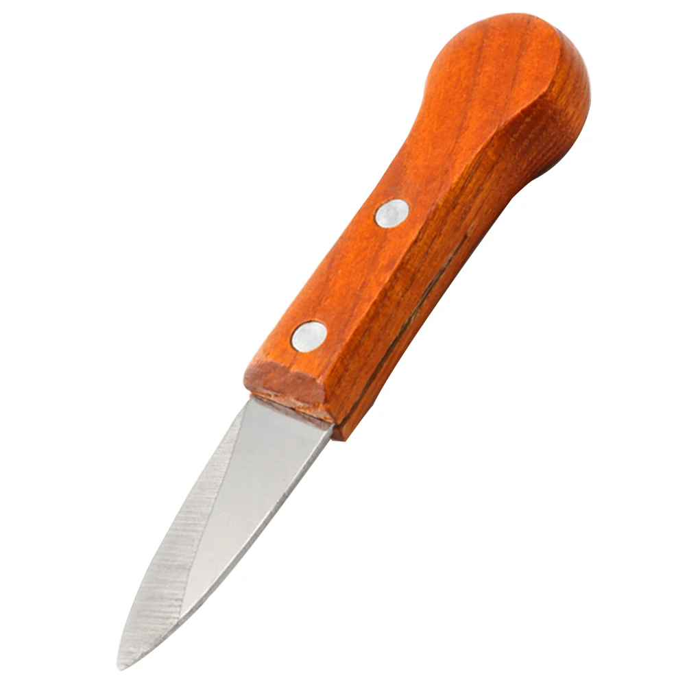 

Oyster Shucker Stainless Steel Kitchen Utensil Space Saving Clam Shucking Tool Seafood Practical Shellfish Tool