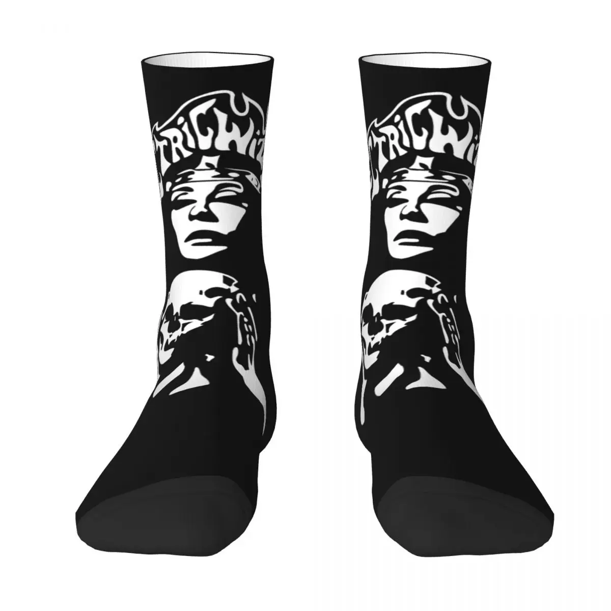 Casual Men Women Socks Electric Wizard Merch Soft Sweat Absorbing Dress Socks