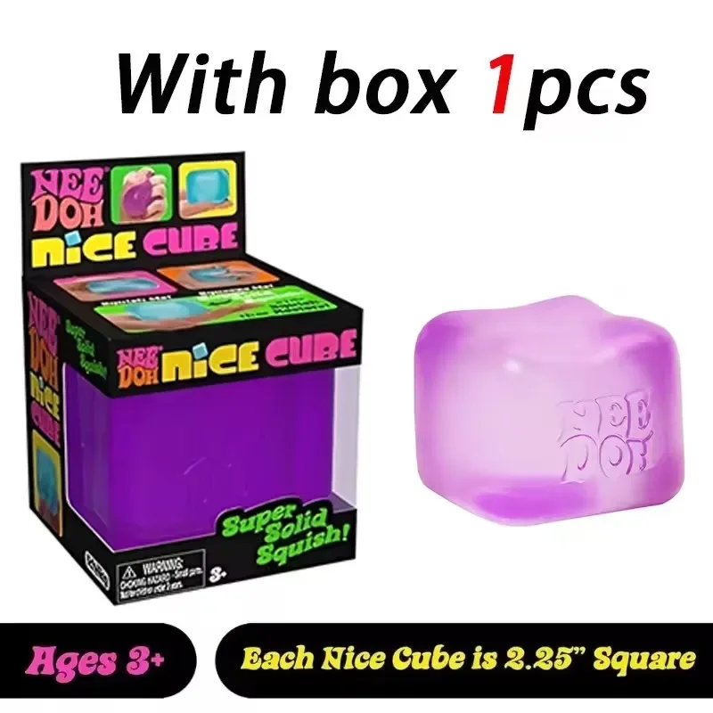 2026newSchylling Needoh Nice Cube, Zintuiglijk speelgoed, Anti-stressblokken, Stressverlichtende puzzel, Drukverlichting, Souvenir voor kinderen