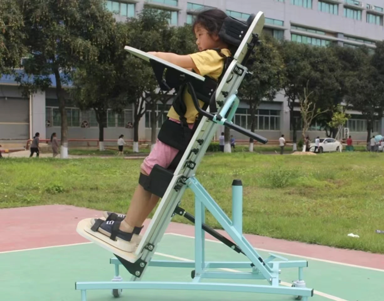 SF01 OEM/ODM Reclining Lie Down S/M/L Size Stander Standing Frame for All Ages of Disabled Cerebral Palsy CP SMA Child & Adult