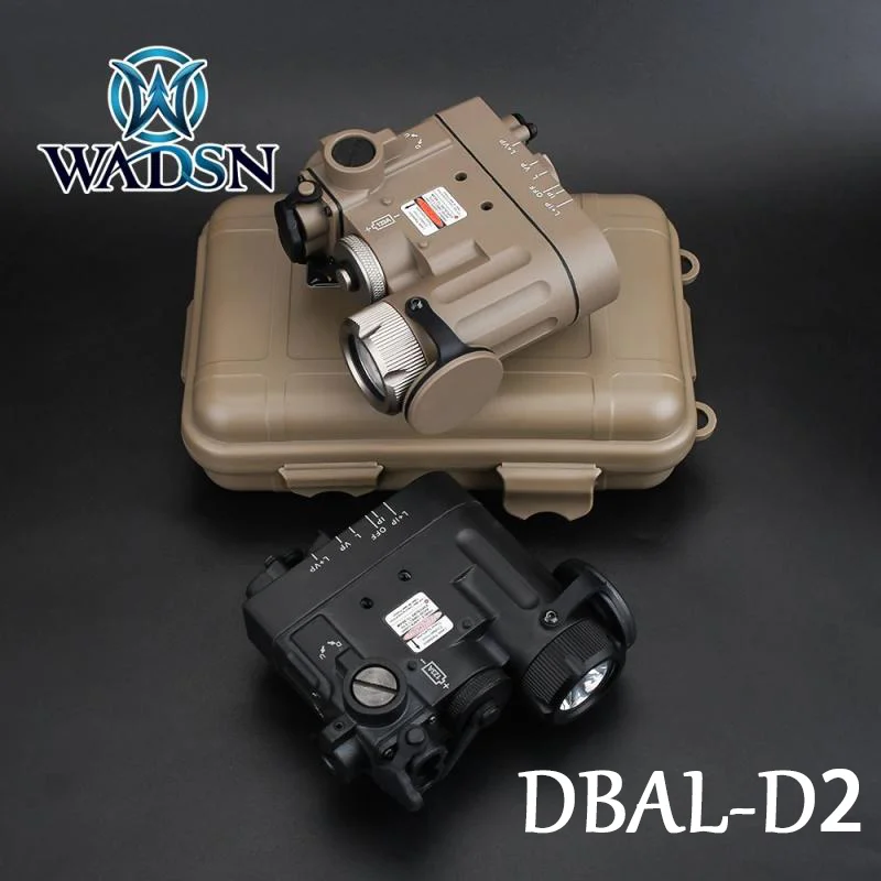 

Tactical DBAL-D2 Red Green IR Laser+LED White light Multifunction Flashlight Outdoor hunting scout weapon light Fit 20mm Rail