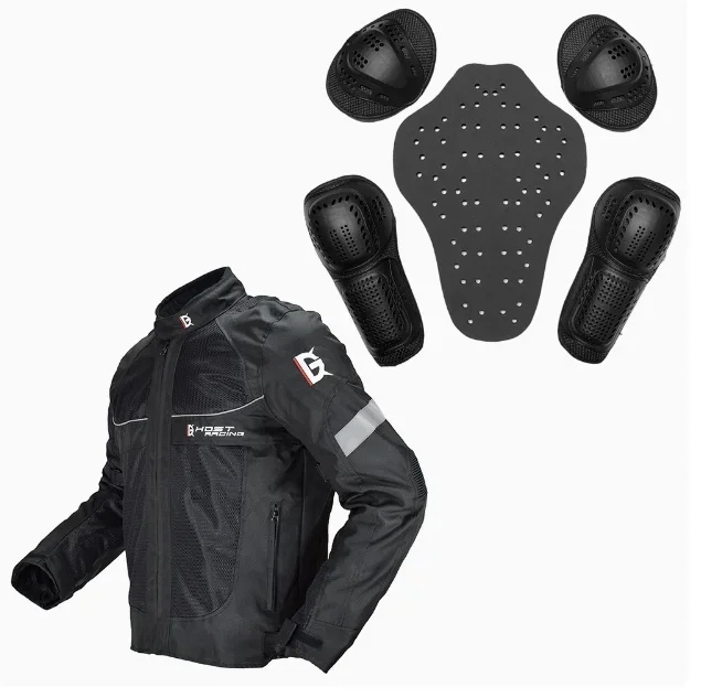 2025 new arrive Men's Motorbike Oxford Jacket Motorcycle road Jacket Racing biker Jacket , summer mesh Jackets black