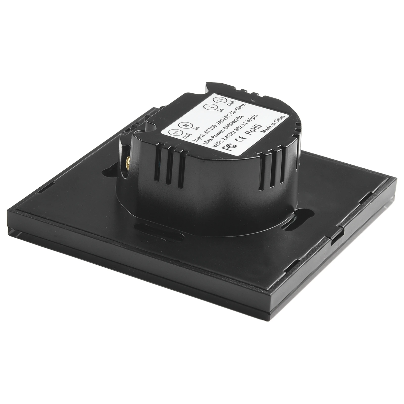Capacitive Touch Timer Switch for Immersion Heater 20A with Support for Smart Scenes and Family Device Sharing