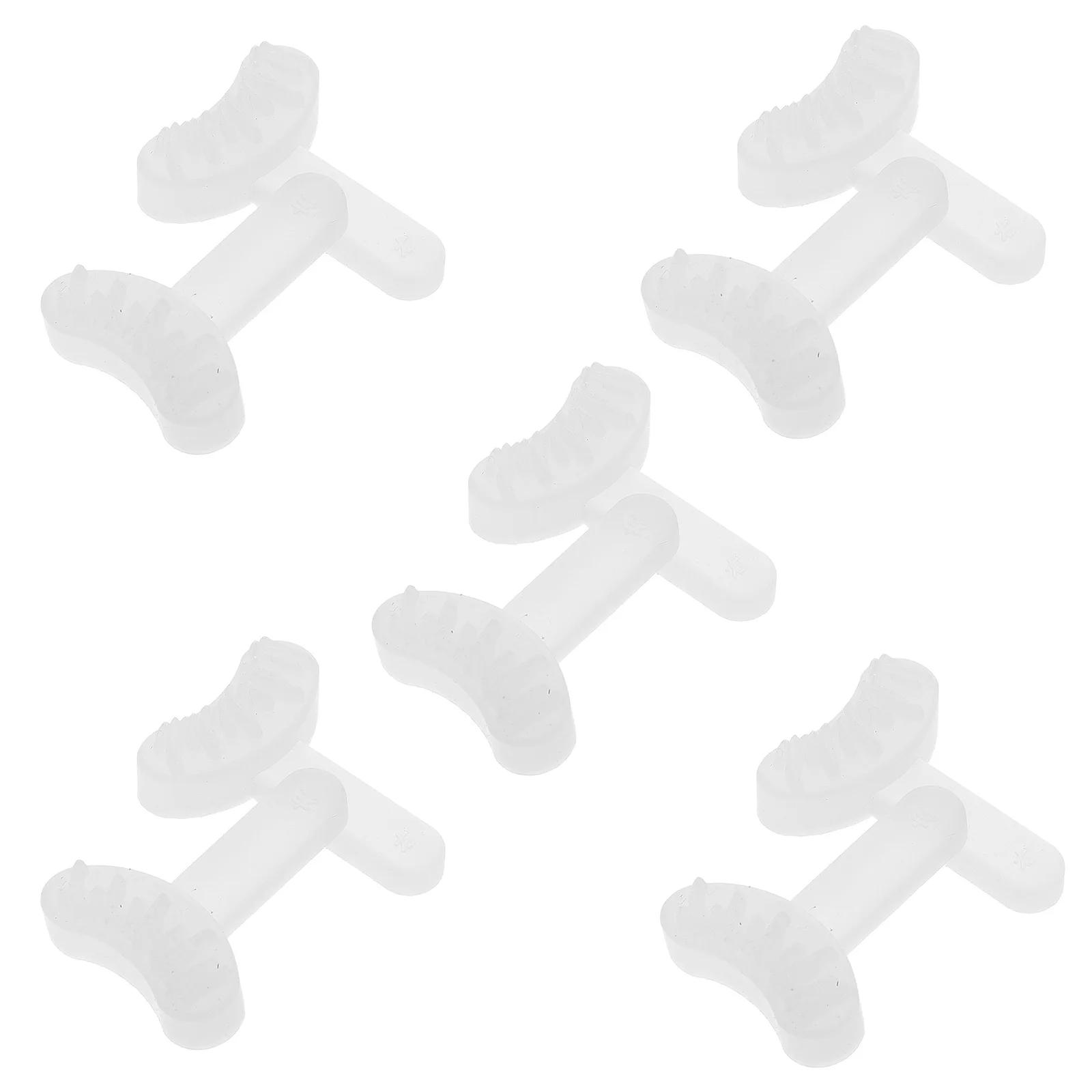 

5Pairs Eyelash Stamp Tool Reusable Lower Lash Enhancer for Natural Volume Eye Makeup Styling Practice Assistant