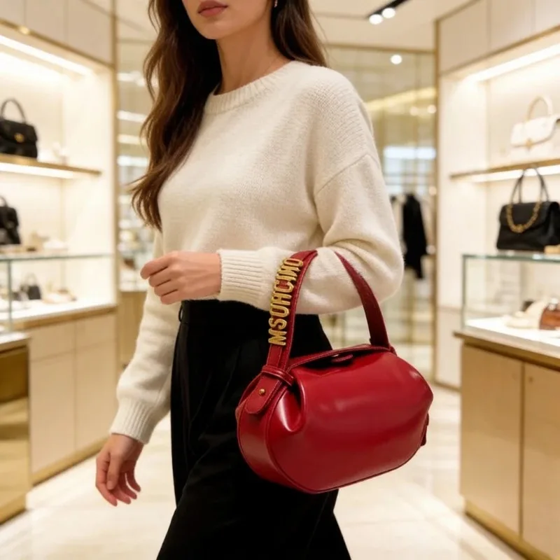 Large Capacity Diaper Bag Women Tote Handbag Shoulder Crossbody Vintage Simple Leather Commuter Luxury