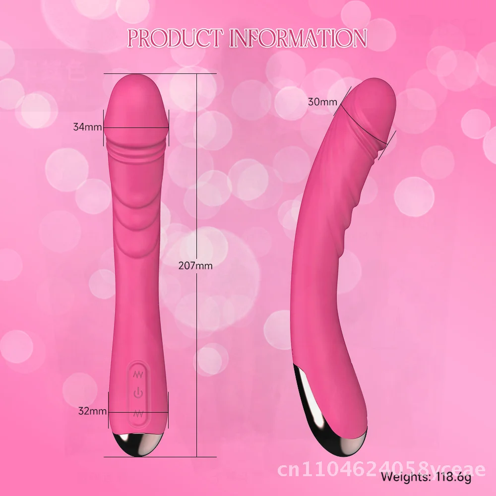 لينة سيليكون AV عصا للنساء صدمة واحدة اللعوب عصا الجسم في الغسق هزاز ارتفع الأحمر التحكم الكهربائي لعبة الكبار #3