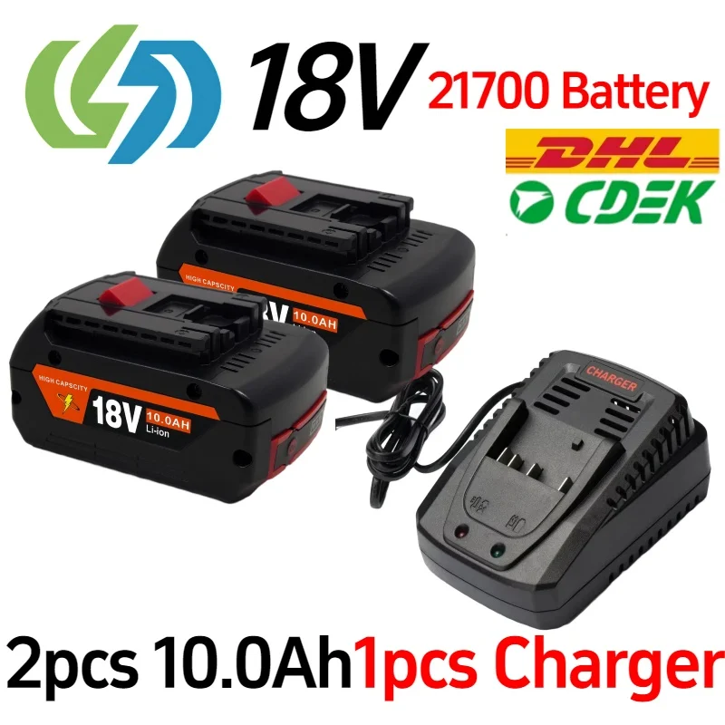 

Original for Bosch 18V battery, wireless power tool lithium battery, BAT609 BAT610G BAT618BAT620BAT622GSR18V-LI，18V，10000mAh