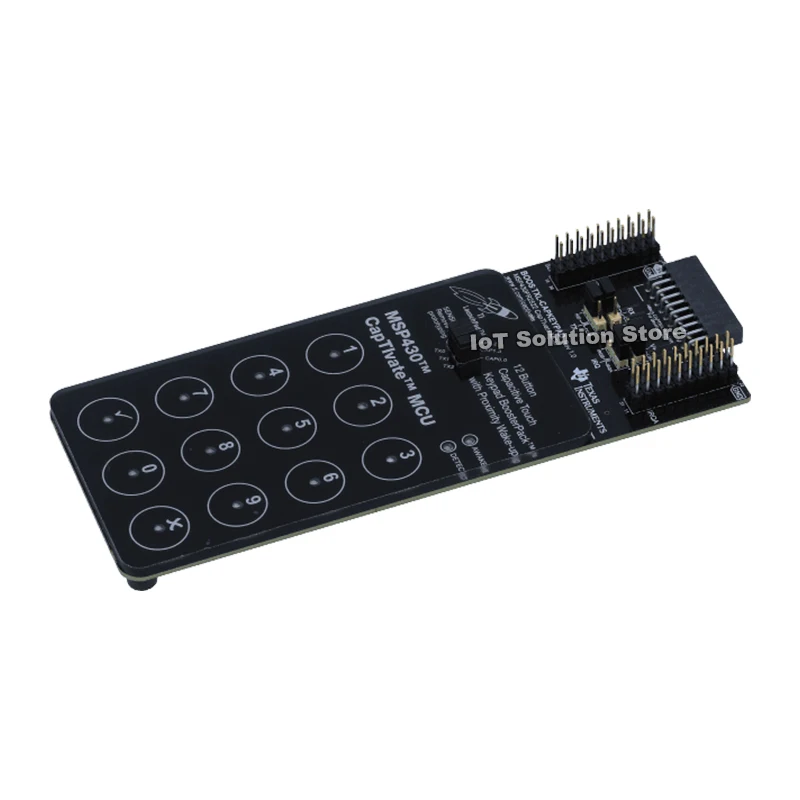 BOOSTXL-CAPKEYPAD MSP430 CapTIvate MCU touch keypad BoosterPack plug-in module development board