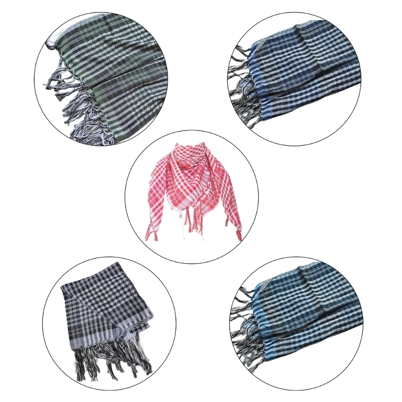 Tassels Headscarf, Versatile and Soft, Suitable for Daily Outfit Outdoor Activity Fashionable Scarf Shawl for Travel
