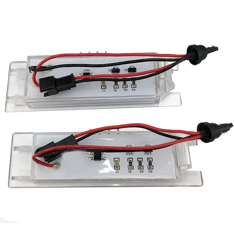 2Pcs Car LED License Plate Light For Vauxhall Opel Corsa C D Astra H J Insignia LED License Number Plate Light-AD39 - view 2