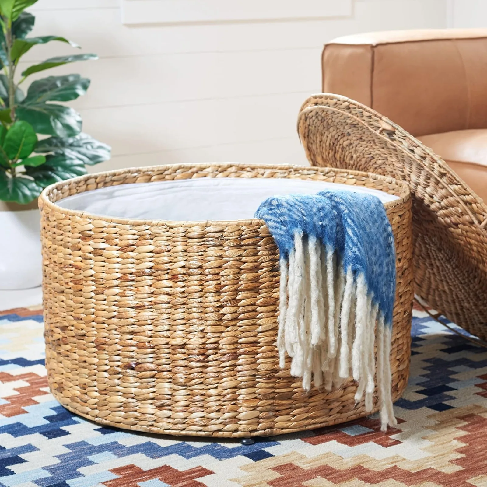 Ons Thuis Collectie Salontafel, Grijs, 28.5 In X 28.5 In X 17 In