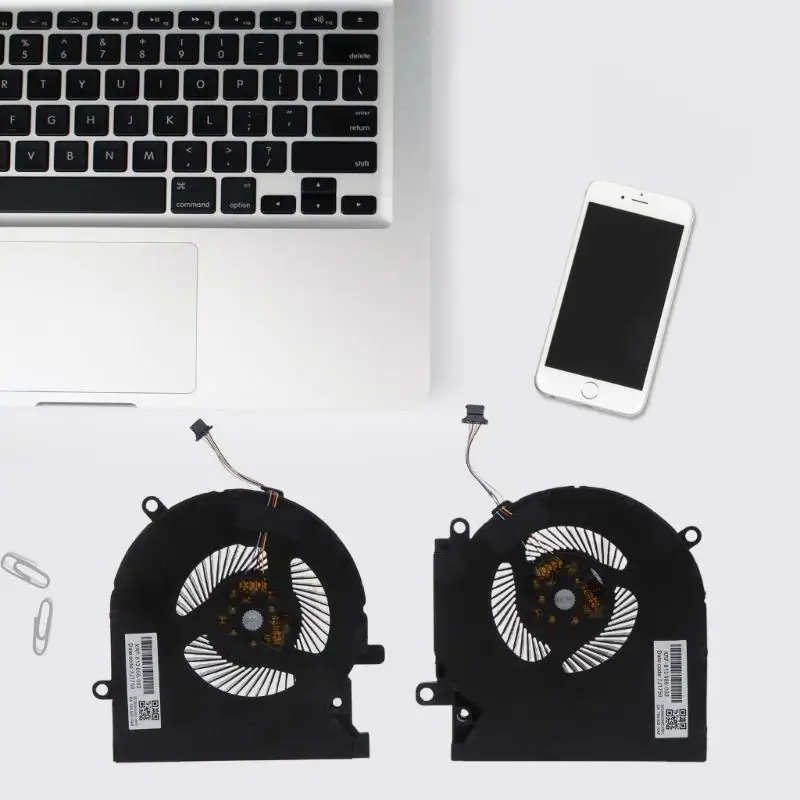 652F Laptop GPU Radiator for DC 5V 4 pin 4-wires Cooling Fan Quiet GPU CPU Cooler Laptop Cooler Portable USB Powered