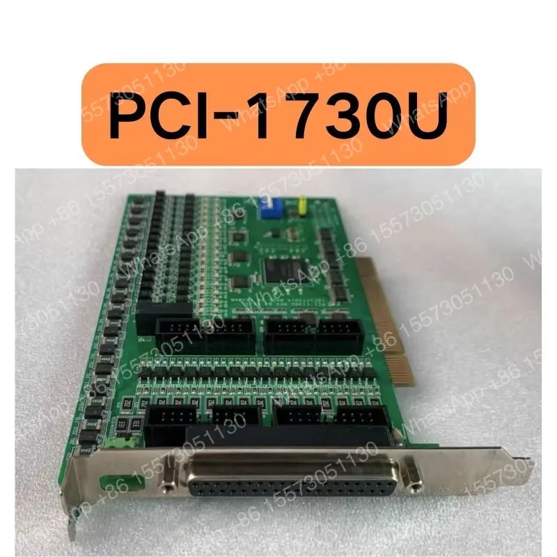 Used PCI-1730U REV.B1 01-5 32 channel isolated digital input/output card tested OK, function intact