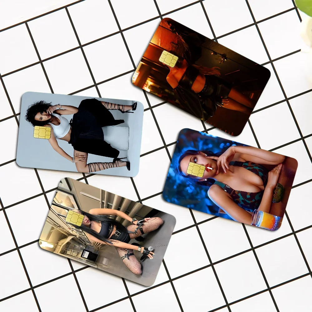 

Singer T-Tinashe Matte Film Cover Skin Sticker For Credit Card Bank Debit Bus Card