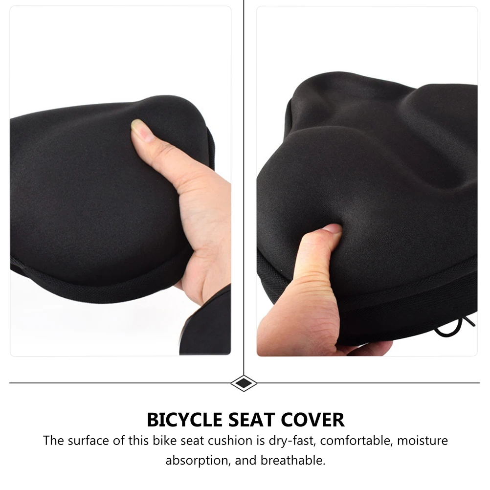

Thickened Seat Cushion Cover Bike Electric Bicycle Sponge Silica Gel Saddle Accessory