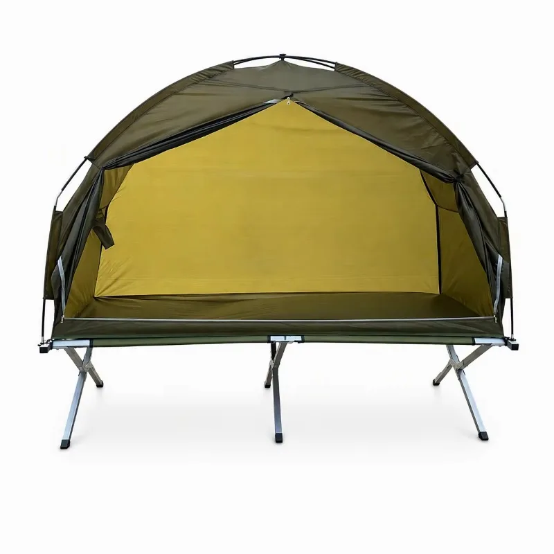 YTYINFoldable Tent Cot Elevated Camping Bed Single Person Portable Outdoor Tent Waterproof Sun Shelter For Hiking Fun