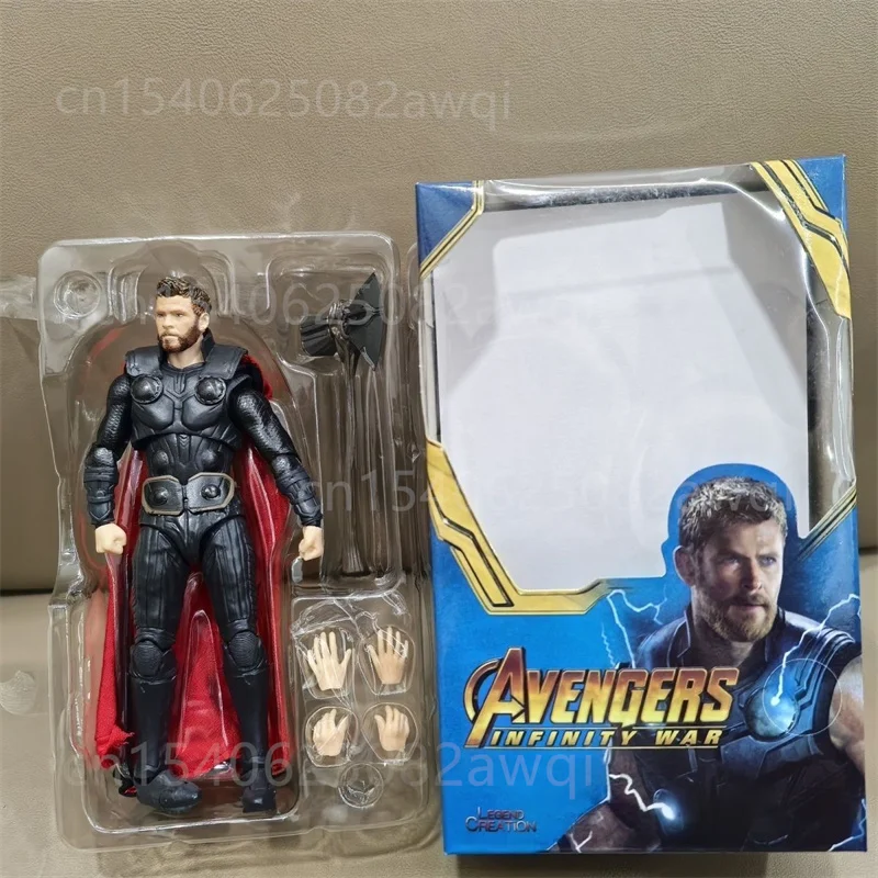 Marvel vengadores Thor figura juguetes películas serie Thor personaje escala modelo vengadores Infinity War adorno de escritorio figura de acción