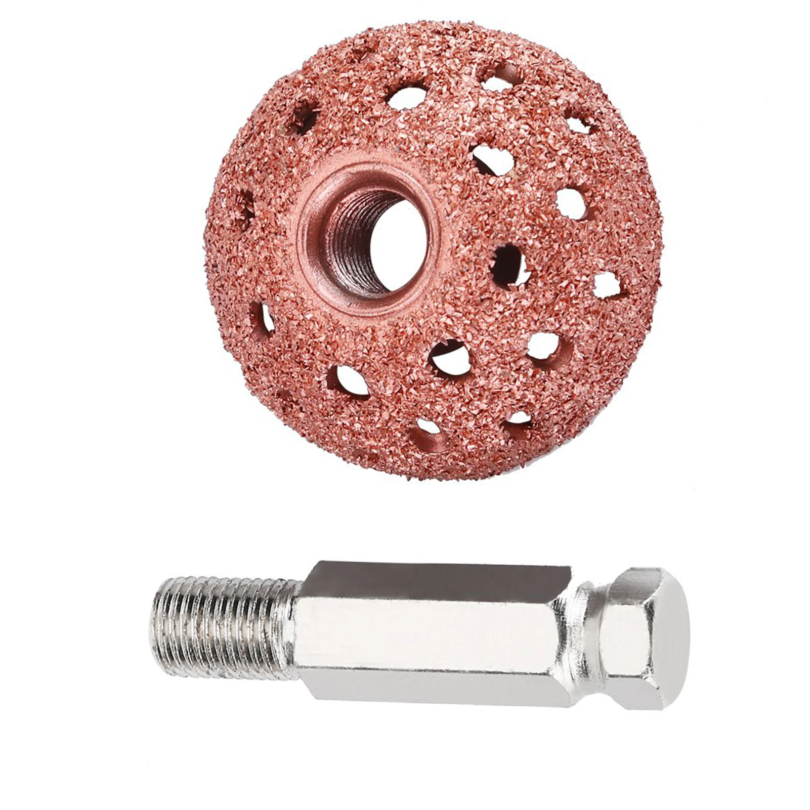 Grinding Tools Tire Repair Tools 38mm Tire Repair Grinding Head Coarse Grit Buffing Wheel with Linking Rod Tire Buffing Wheel