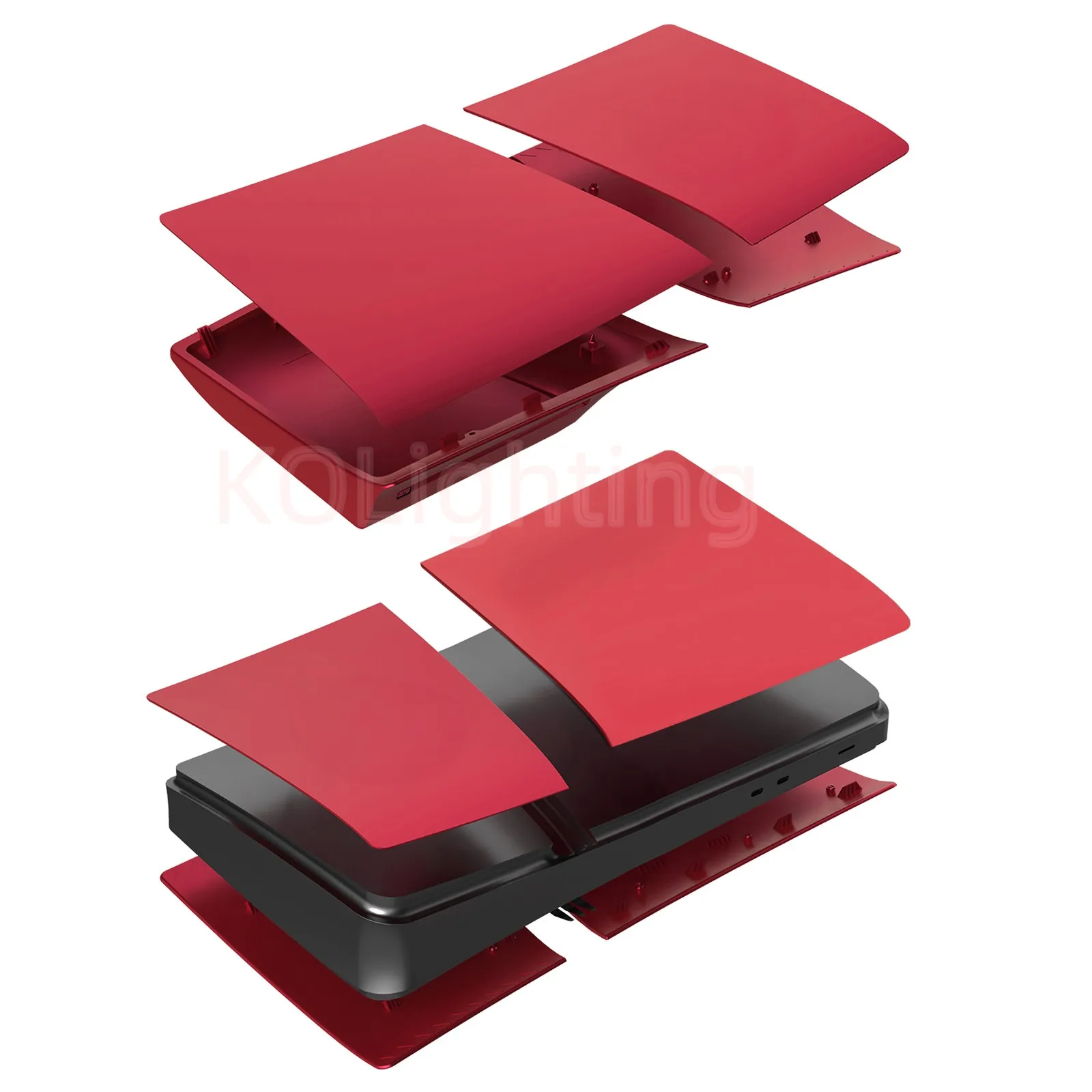

New Accessories For PS5 Pro Digital Console Faceplate Hard Plastic Replacement Shell Color Cover Pro Digital Version