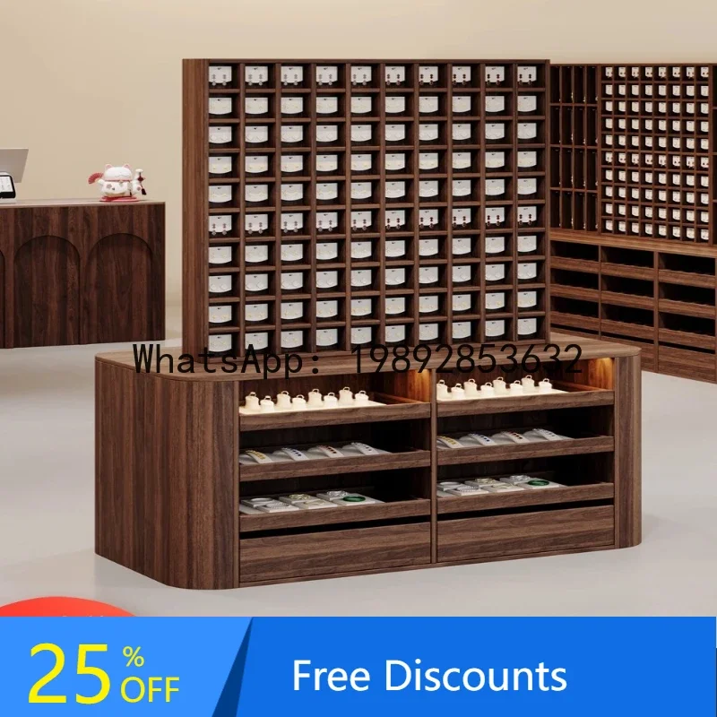 X5-21 Arc Jewelry Store Display Cabinet Necklace Rack Jewelry Grid Rack Earrings Hair Accessories Hair Clips Display Rack