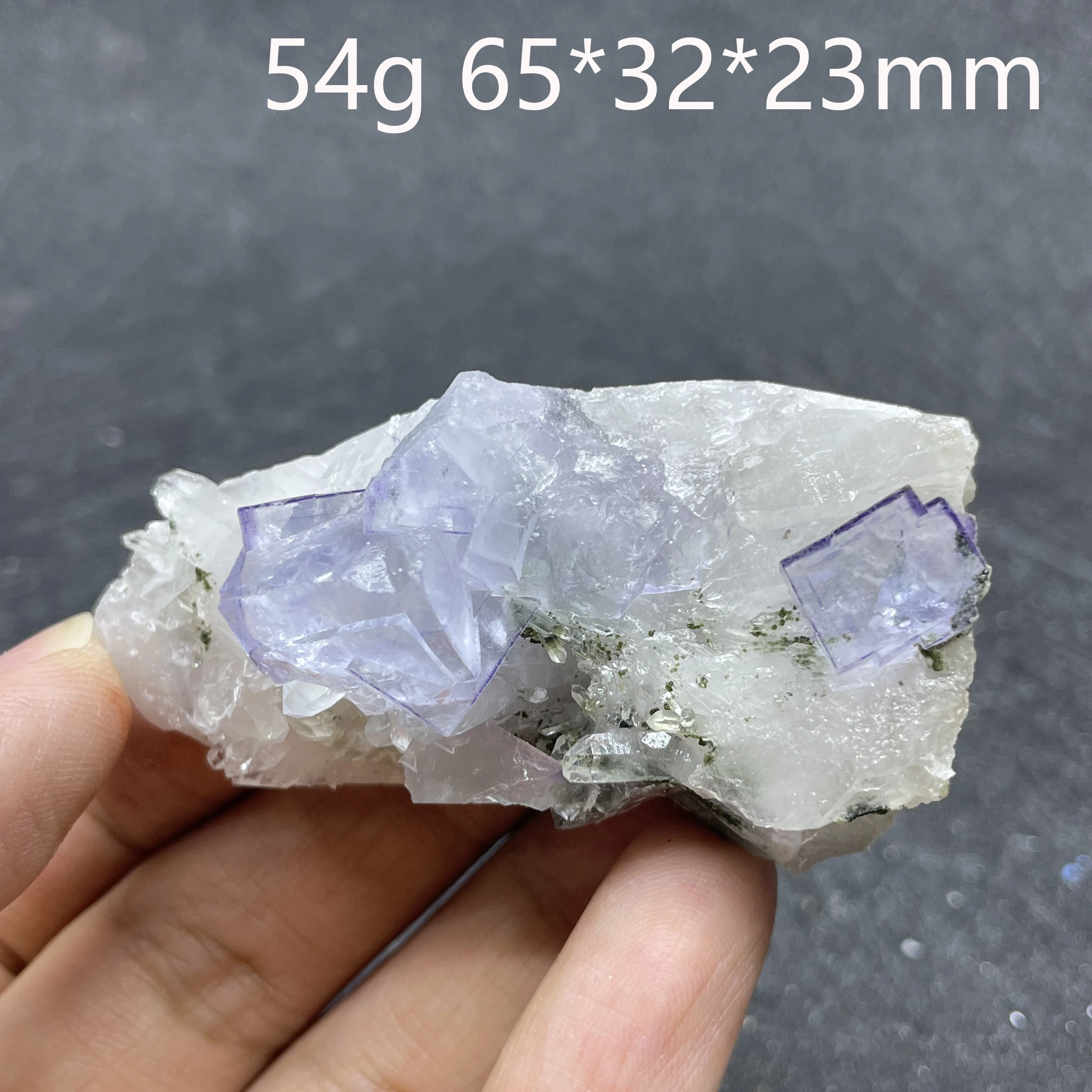 Natural Raw Stone Yaogang Xian Fluorite Mineral Specimen Quartz Rock Crystal Cluster Decoration Rough Polished Healing Gift