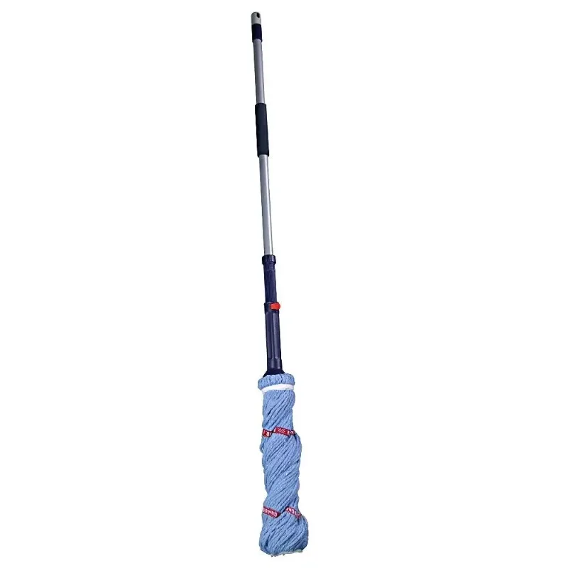 

54-Inch (1809375) ,Fast delivery Commercial Products Self-Wringing Ratchet Twist Mop with Blended Yarn Head,