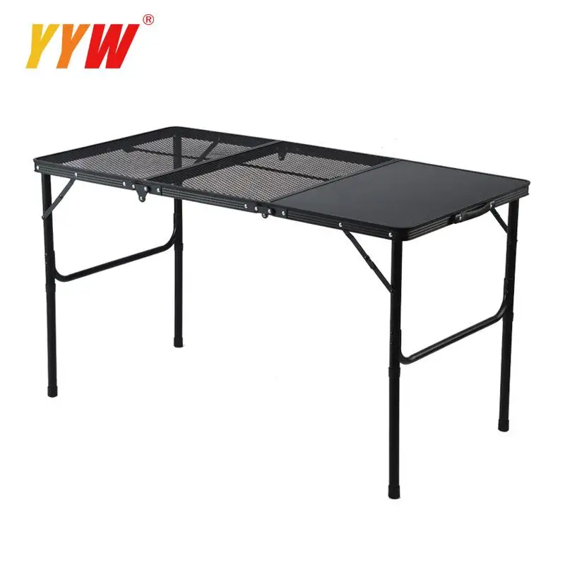 

Outdoor Folding Table Portable Aluminium Alloy Camping Table For BBQ Picnic Party Table Waterproof Durable Garden Yard Furniture