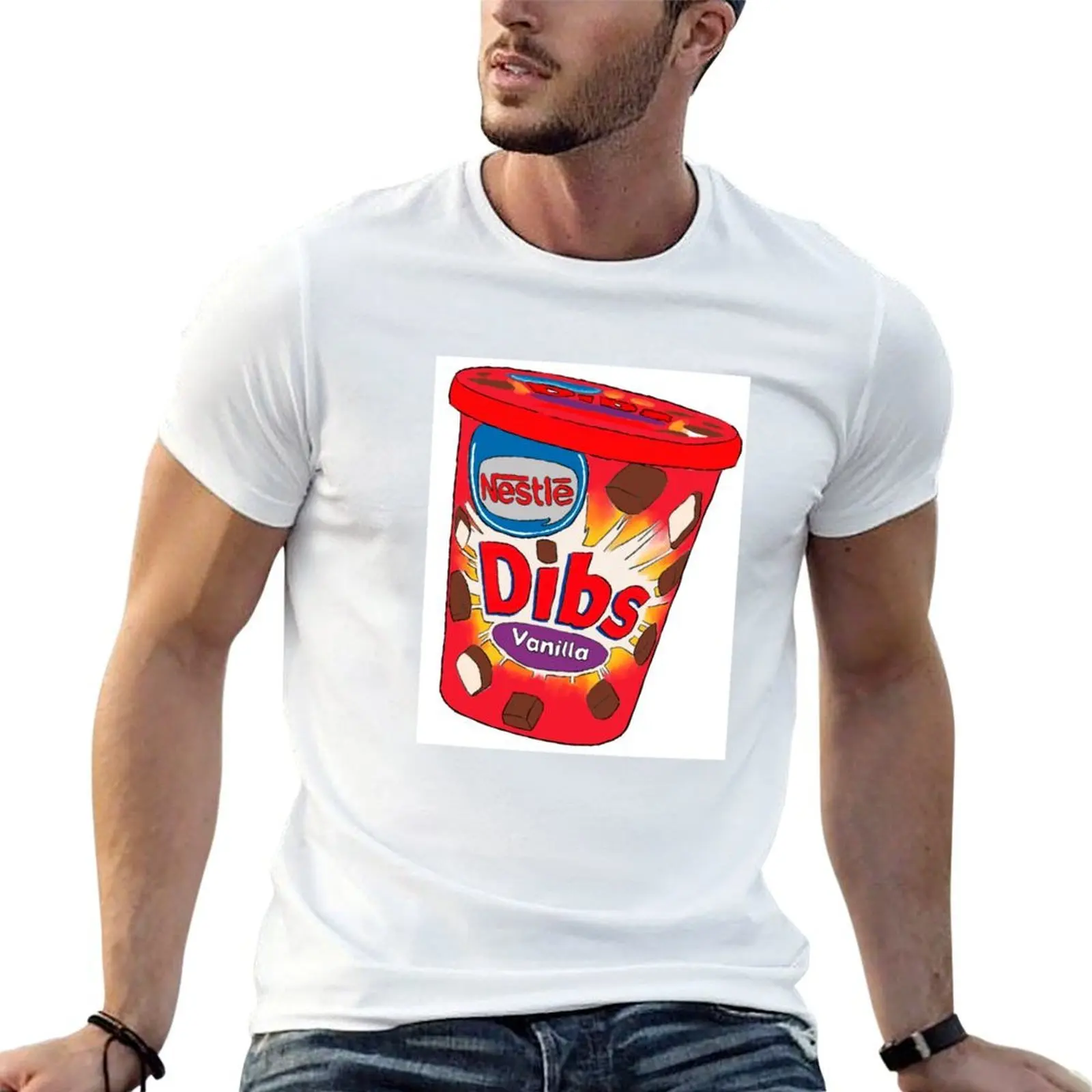 

Nestle Dibs T-Shirt man t shirt graphic man t shirts for men T-Shirt