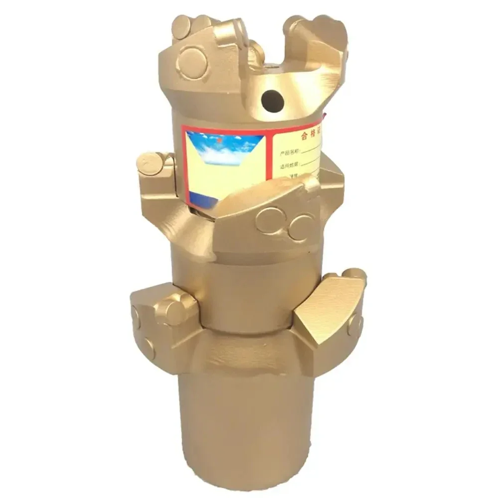 Tower type reaming diamond composite PDC three wing PDC drill bit, 75/91/110mm non core drill bit