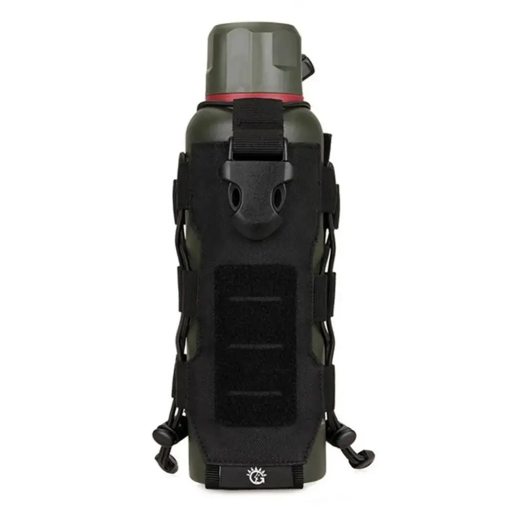 Adjustable Water Bottle Pouch Wear-resistant 300ml-850ml Canteen Cover Holster Waterproof Nylon Kettle Carrier Bag