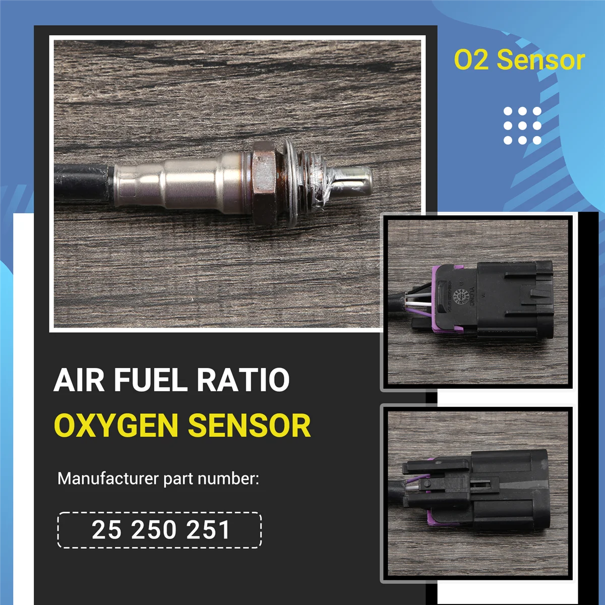 Sensor do oxigênio da sonda Lambda, motor O2, sensor do gás, BN251, TNT25, TNT250, BN, TNT 25, 250, 251