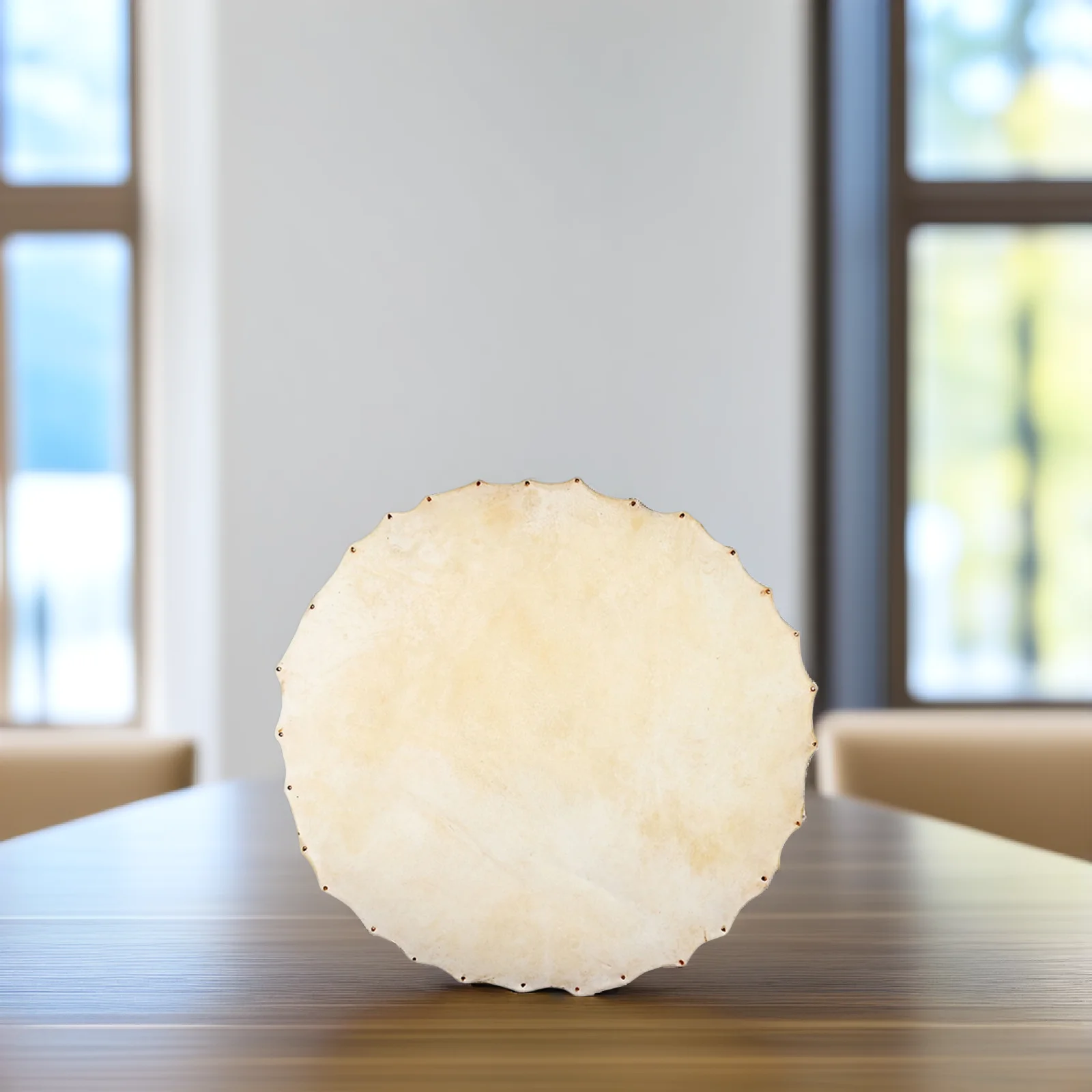 

Drum Skin 350MM Durable Sheepskin Head Percussion Parts African Accessories Easy Use Long Life Fine Craftsmanship Musical