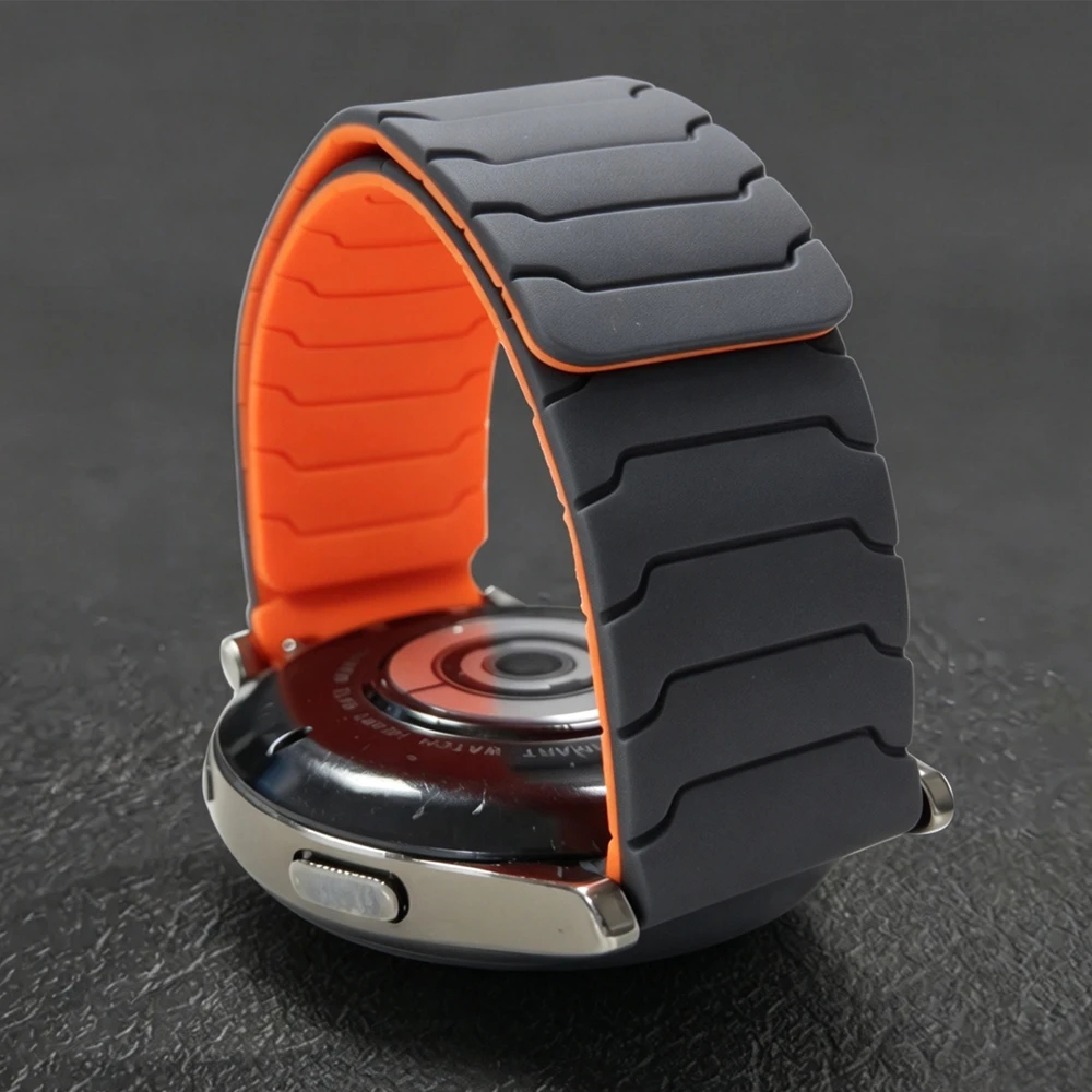 22mm Magnetic Band for Zeblaze Btalk 4 PRO 3/Vibe 8 7 Lite Silicone Loop Strap Replace Bracelet For Xiaomi Watch 5 S5 Accessorie