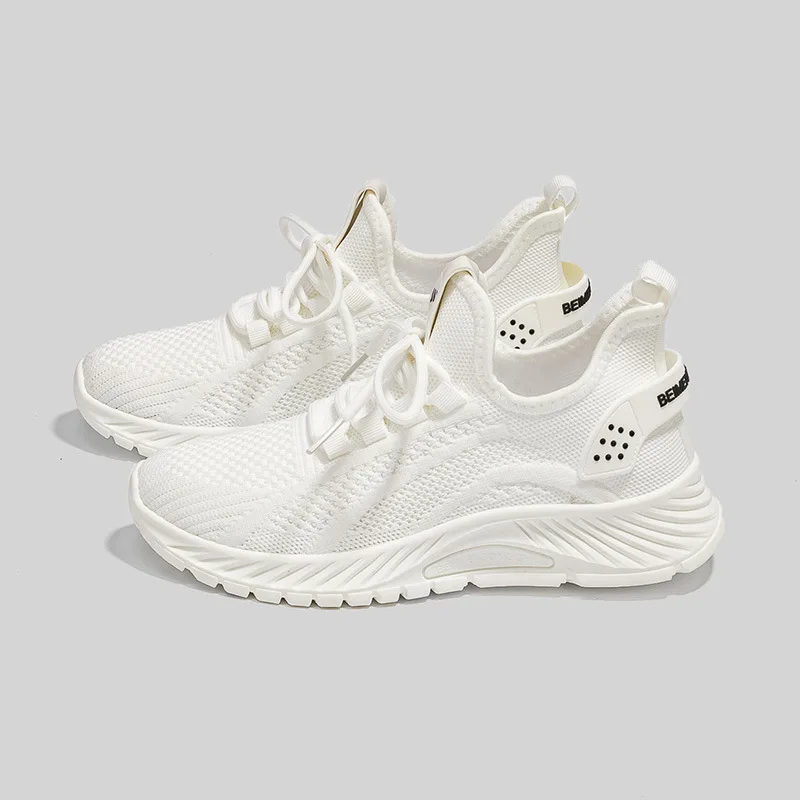 2023 메쉬 통기성 스포츠 신발, 편안한 다목적 얇은 야외 러닝 플랫 슈즈, 여름 신상 패션