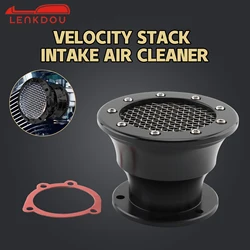 Motorcycle Velocity Stack Intake Air Cleaner For Harley Sportster XL 883 1200 Dyna Super Glide Softail Standard FLST FLT FXR