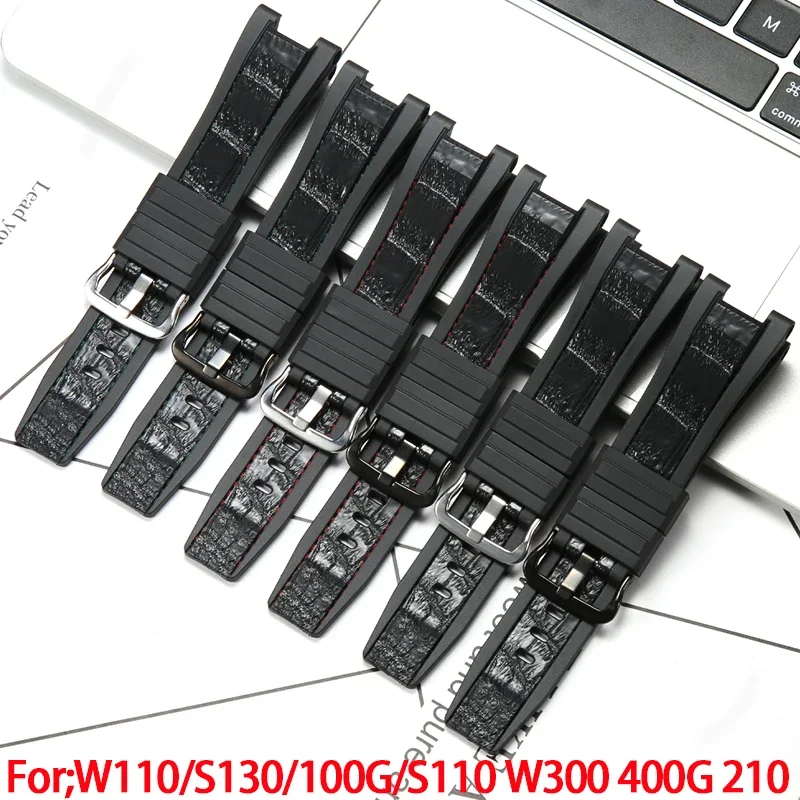

Rubber Watchband For Casio G-SHOCK GST Series GST-W300 210 400G S130 S310 S330 B100 Watch Band Sports Waterproof Strap Bracelet