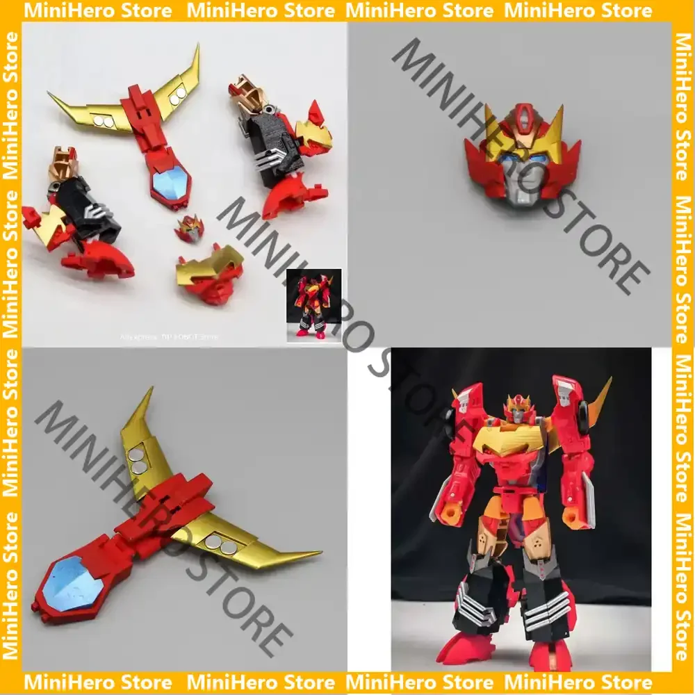 

В наличии: Оригинальный комплект для модернизации головы и ног IDW Hot Rod 3D DIY (Titan's Return)