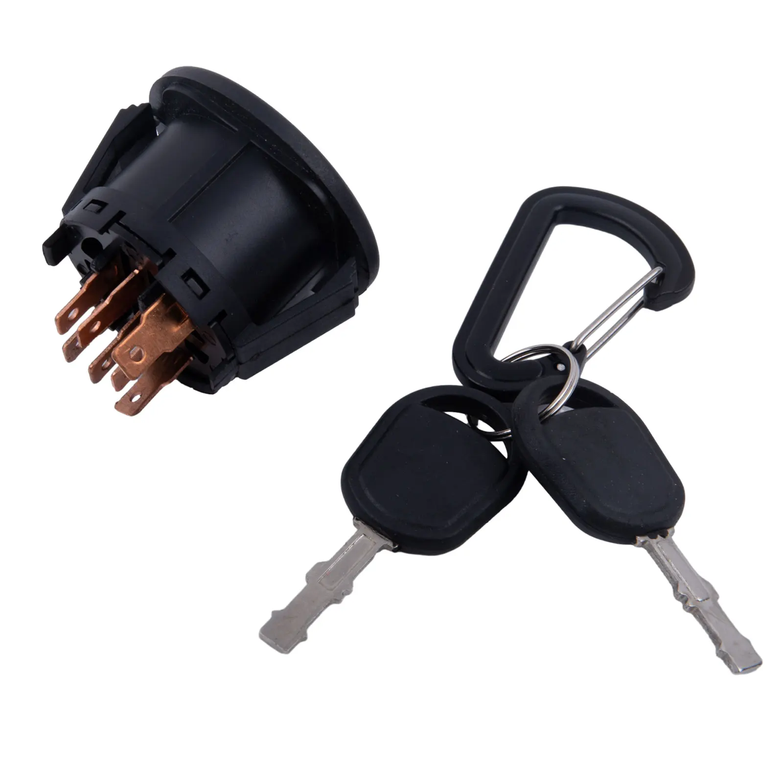 Ignition Key Switch With 2pcs Key For-MTD 725-1741 925-1741 Lawn Mower Tractor Stainless Steel Mowers Tractors Accessories