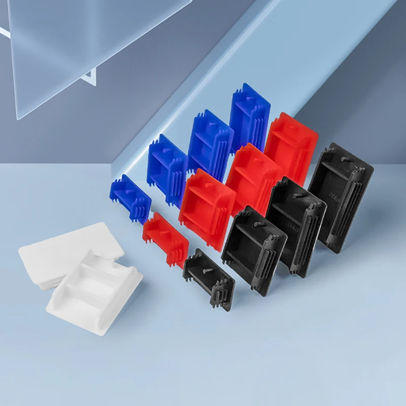 

100PCS C-shaped Steel End Cap Pipe Plug Support Arm Plug Head Edge Cover Steel Photovoltaic Bracket Accessory Plastic Cover