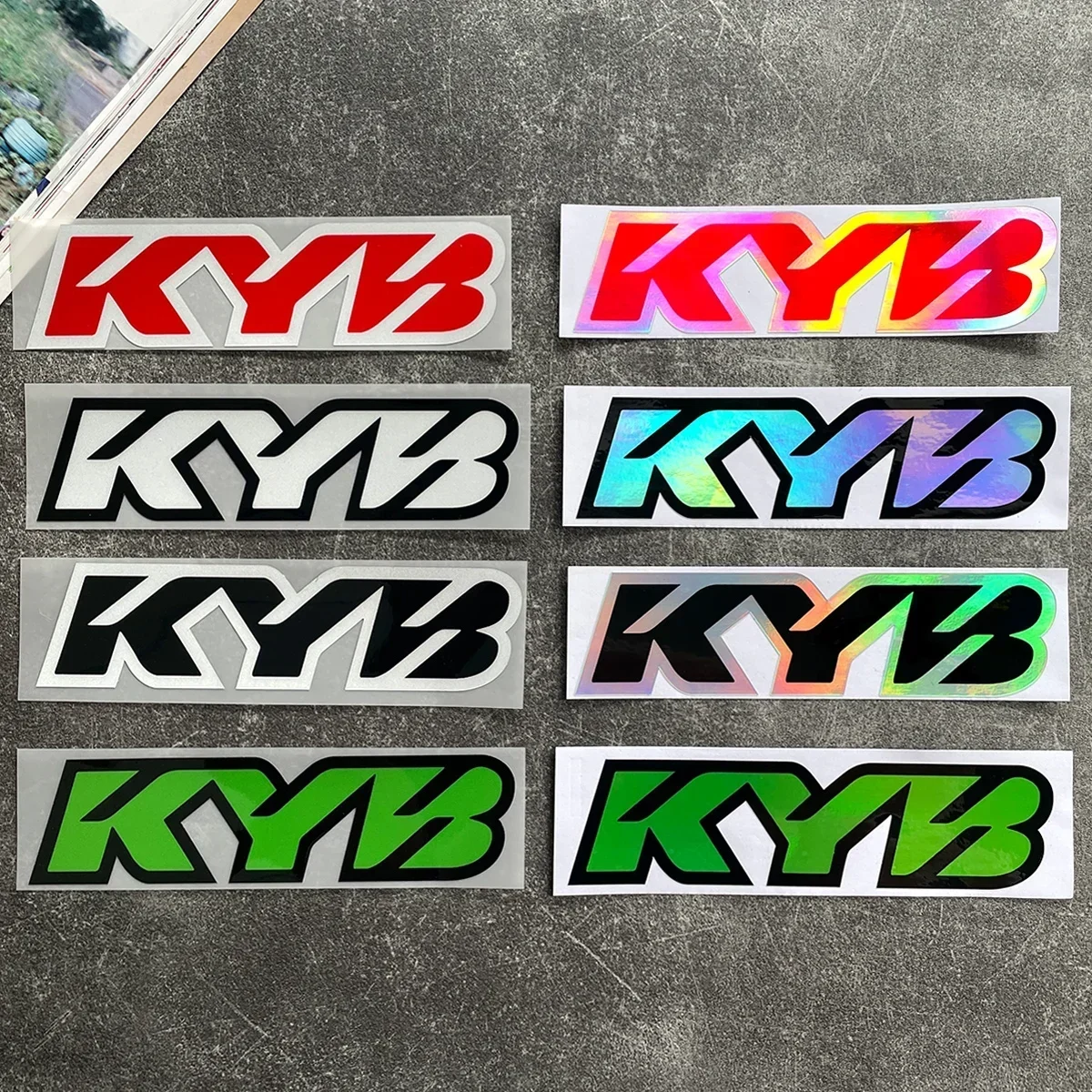 Racing Fork Sticker KYB Suspension Vinyl Decal Motorcycle Front Shock Accessories For MT-03 MT-07 MT-09 Tenere 700 R1 R3