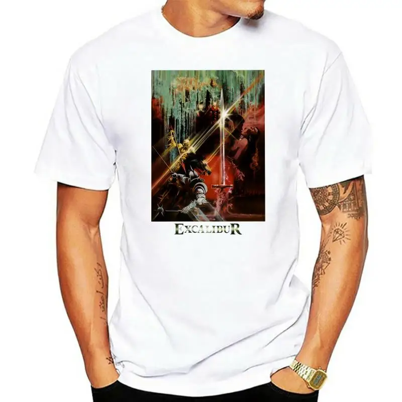 Excalibur v3 T-shirt green poster all sizes S...5XL