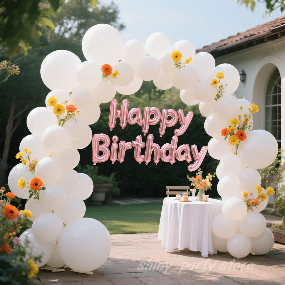 

Colorful Latex Balloon Arch Decoration Happy Birthday Party Wedding Christmas Decor Home Garden Baby Inflatable Games Balloon