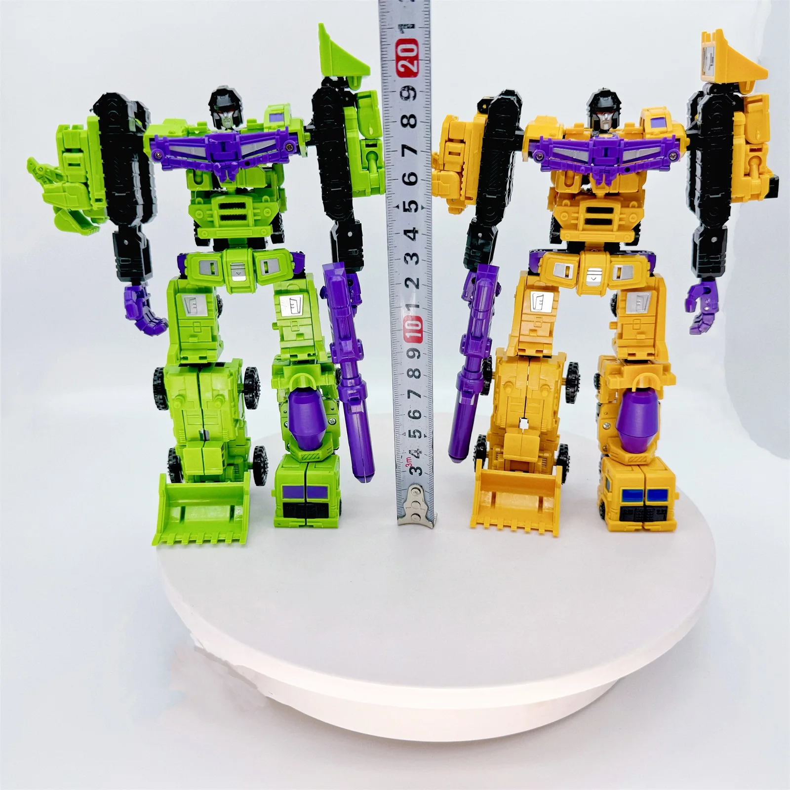 6 in 1 MINI Devastator Transformation Model MINI Devastator 21CM Action Figure Robot Plastic Toys BEST Gift Child Kid New