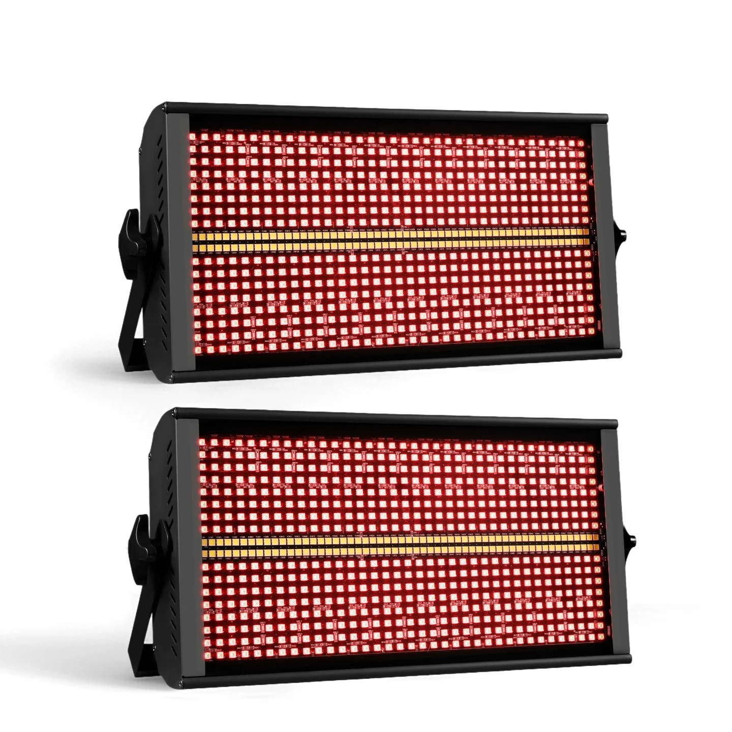 

2pcs/lot 200W Strobe Light LED RGBW 4in1 48Partition DJ DMX Super Bright Dj Wash Bar Strobe Stage Lighting Effects