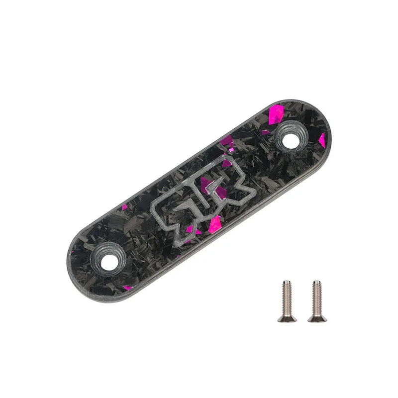 Simulation 1pcs Carbon Fiber Hole Spacing 40mm Tail Pressure Plate for 1/8 ARRMA 6S TYPHON RC Truck RC Car AR320216
