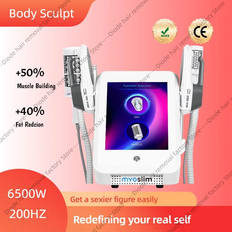 2025 New High-power Vacuum Inner Ball Roller 360 Muscle Stimulation Massage Fat Burning Weight Lose Slimming Body Sculpt Machine