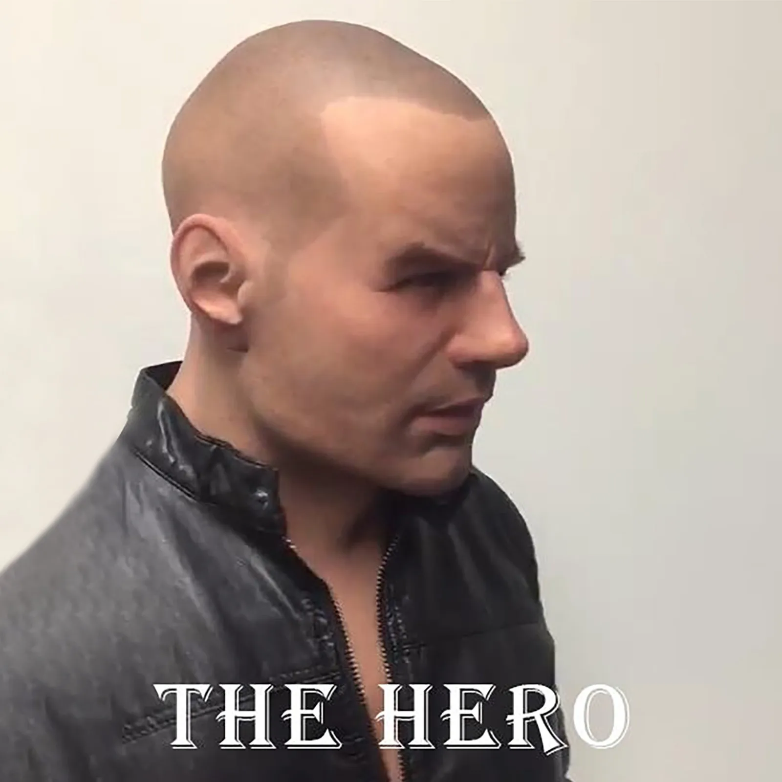 Jason Statham Mask Movie Cosplay Costume Full Head Latex Mask Halloween Carnival Party Bald Man Head Cover Prank Realistic Props