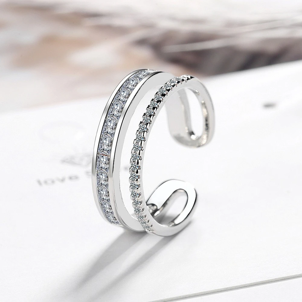 Neuer Moissanit-Ring aus 925er-Sterlingsilber, Top-Qualität für Frauen, Hochzeit, edler Schmuck, Verlobungsring, Party, Mode, Luxus-Ring