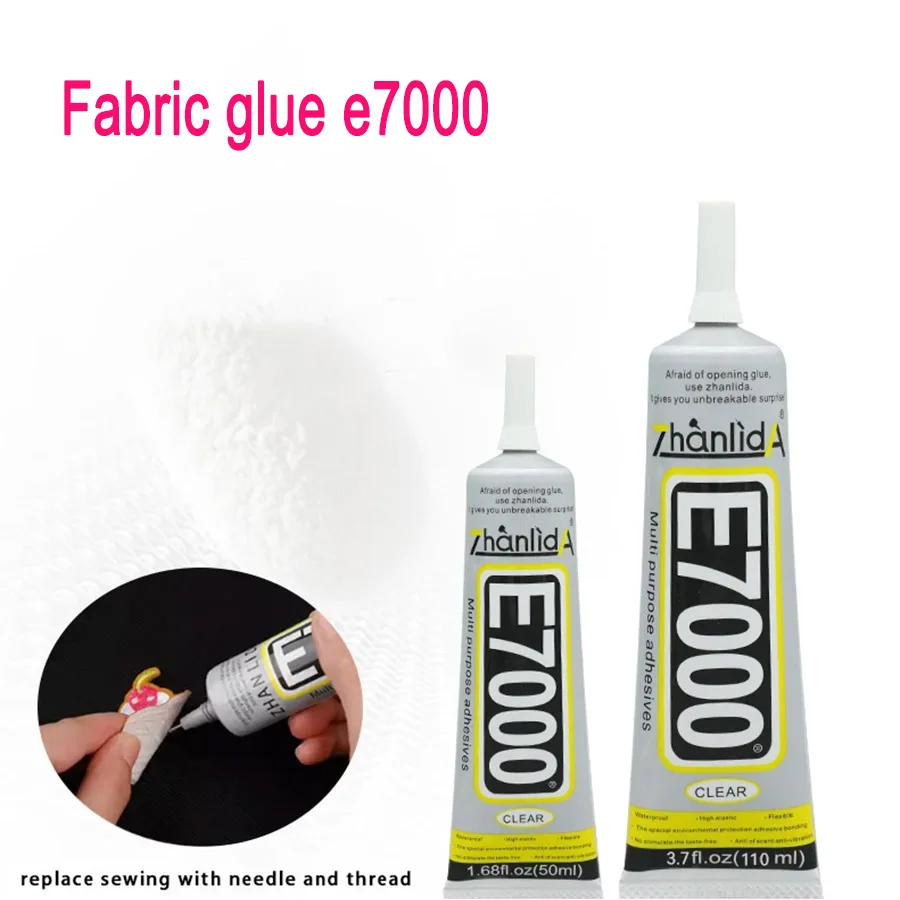 e7000 Glue Contact Adhesive for Rhinestone Fabric Leather Clothing Multipurpose Diamond Crastal Jewelry Wedding Dress