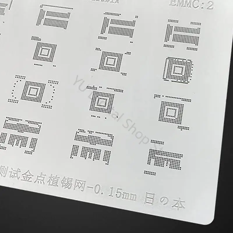 96BA Metall-Reballing-Platte für Chip-Löt- und Reparaturtischarbeiten Alltag – Detail 7